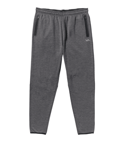 RVCA Balance Tech Fleece Sweatpants RVCA Black Heather Men's Sweatpants RVCA