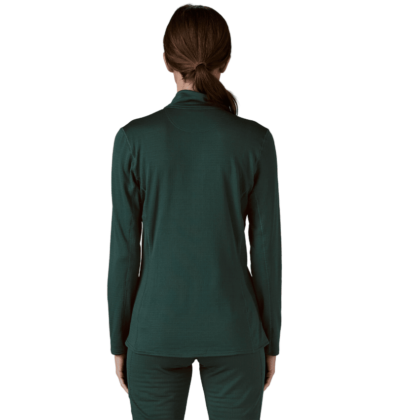 PATAGONIA Women's Capilene Thermal Weight Zip Neck Base Layer Cascade Green Women's Base Layers Patagonia