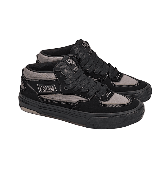 VANS Skate Half Cab Wafflecup Shoes Black/Peyote Men's Skate Shoes Vans