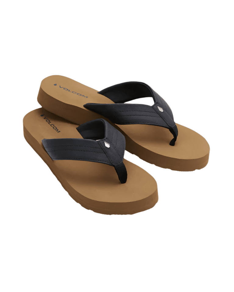 VOLCOM Women's Boyfriends Sandal Black Women's Sandals Volcom