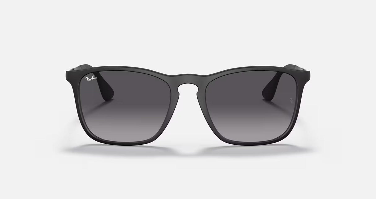 RAY-BAN Chris Matte Black - Grey Gradient Sunglasses Sunglasses Ray-Ban