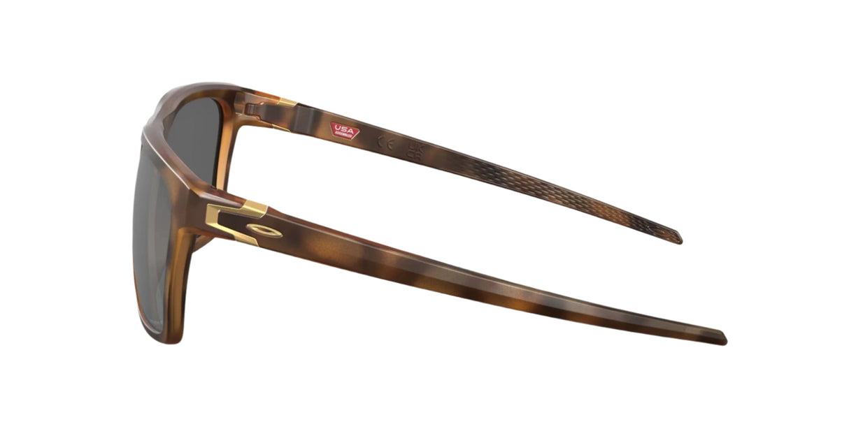 OAKLEY Leffingwell Matte Tortoise - Prizm Black Polarized Sunglasses Sunglasses Oakley