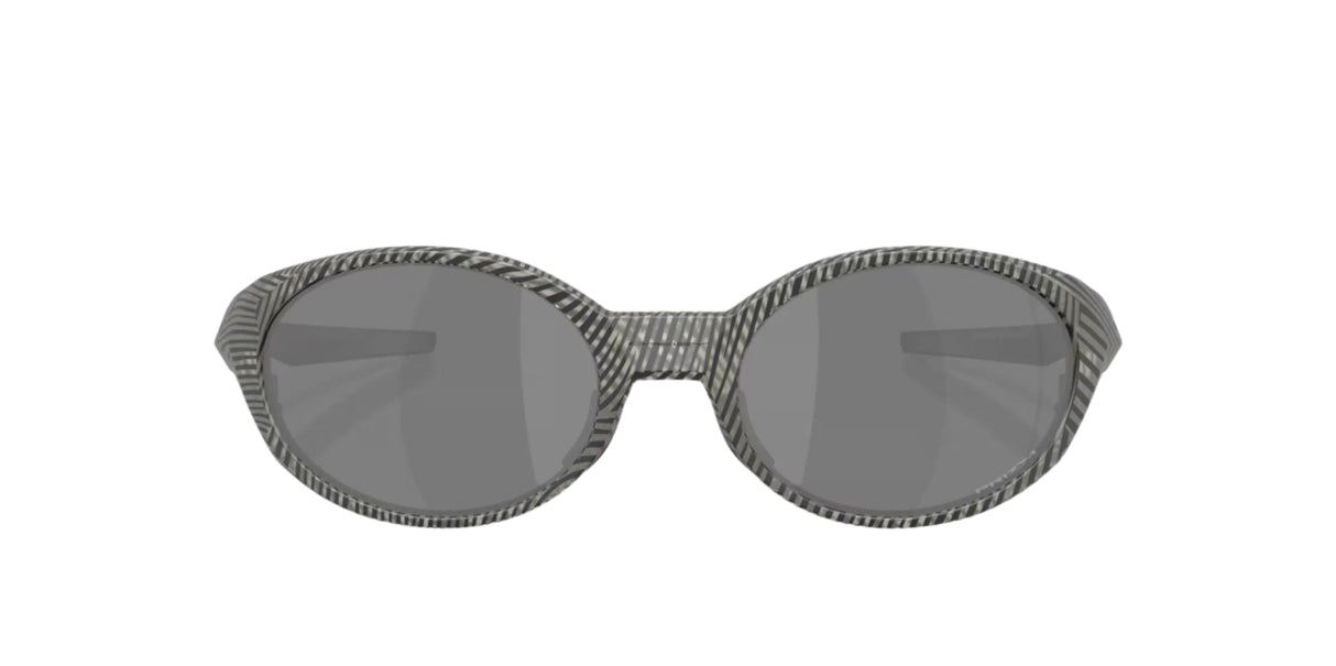OAKLEY Eye Jacket Redux Matte Grey Ink Fingerprint - Prizm Black Sunglasses Sunglasses Oakley