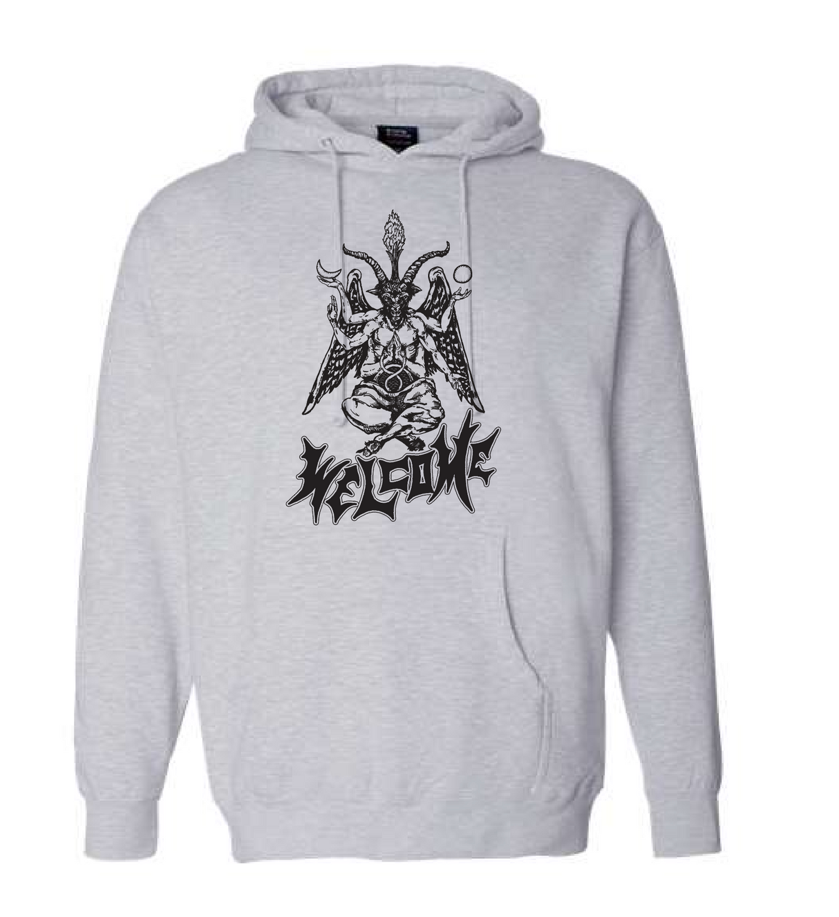 WELCOME High Magic Pullover Hoodie Heather Grey Men's Pullover Hoodies Welcome