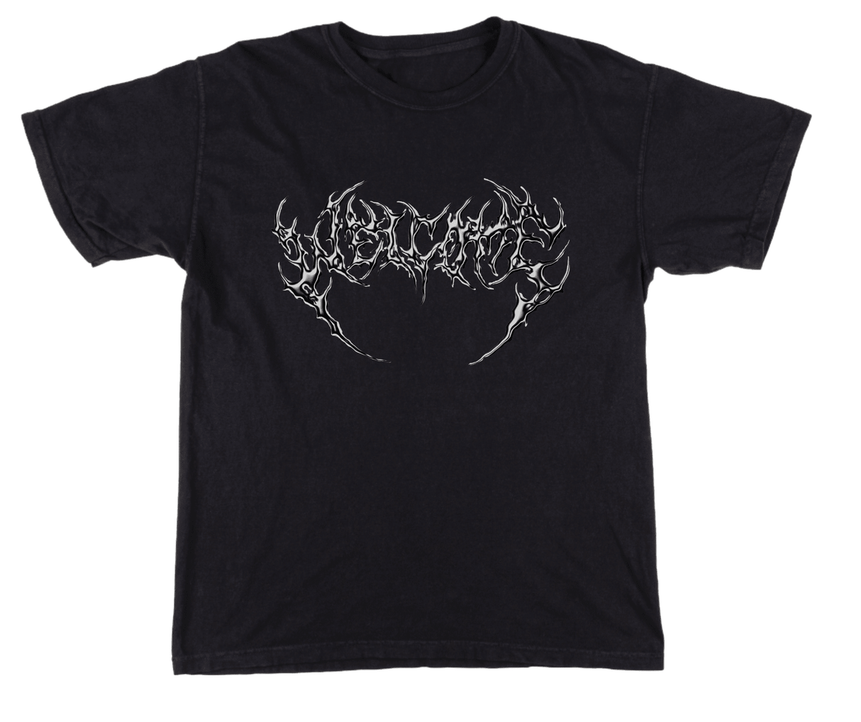 WELCOME Chrome Fang T-Shirt Black Men's Short Sleeve T-Shirts Welcome