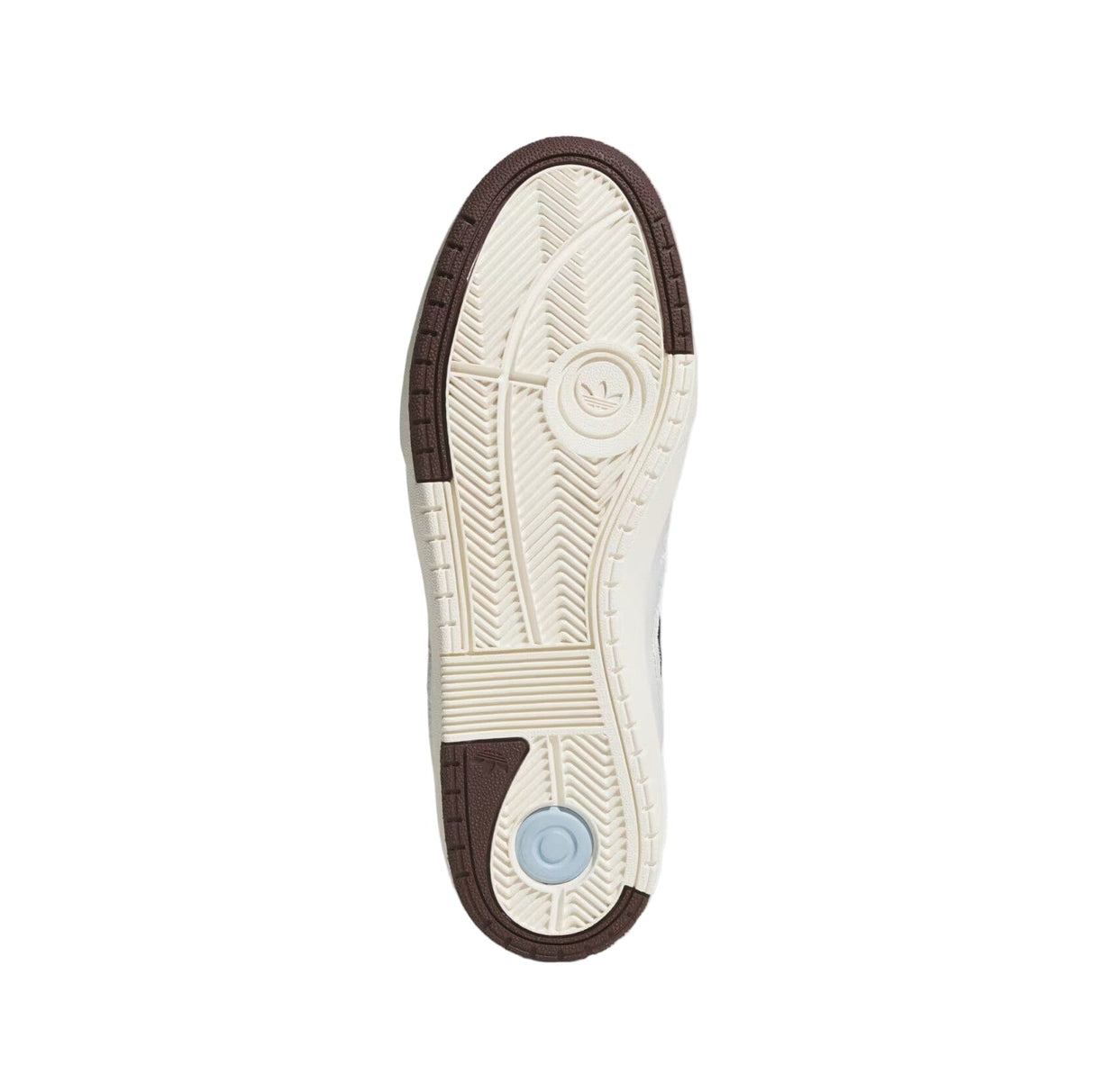 ADIDAS Tyshawn II X Zach Shoes Crystal White/Shadow Brown/Off White Men's Skate Shoes Adidas