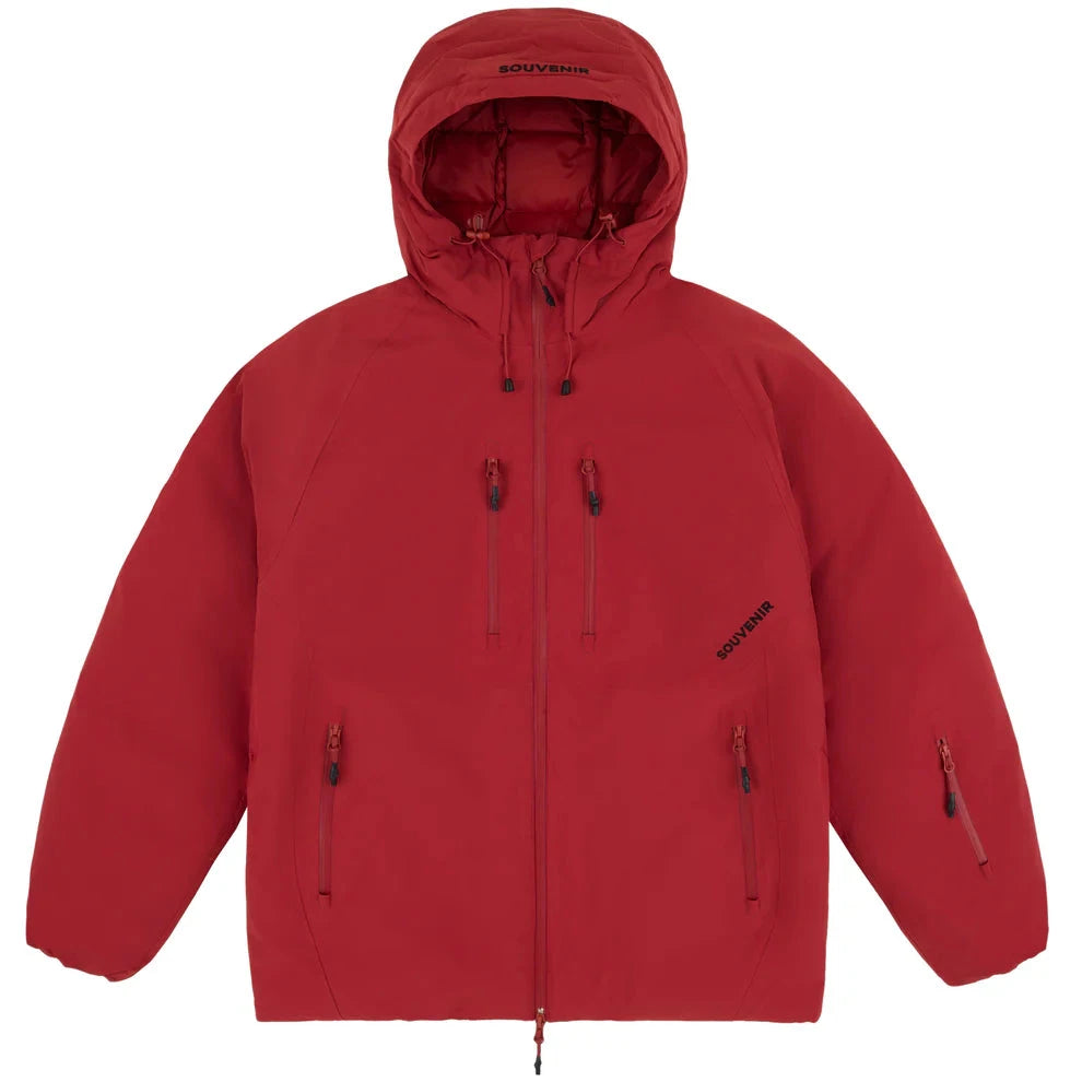 SOUVENIR Snowboard Parka Snow Jacket Barn Red 2026 Men's Snow Jackets Souvenir
