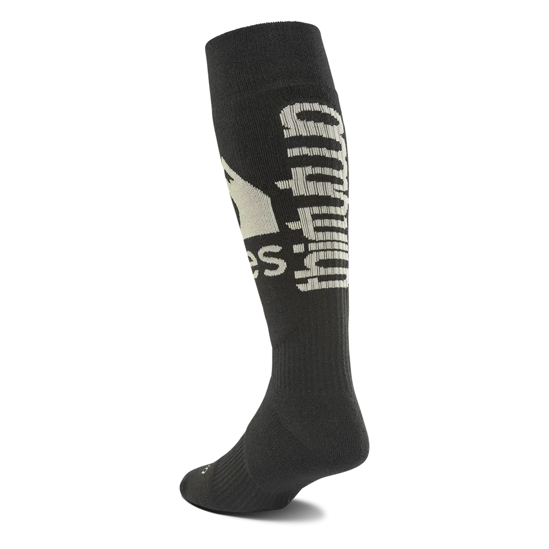 THIRTYTWO Jones Merino Snow Socks Black Men's Socks Thirtytwo