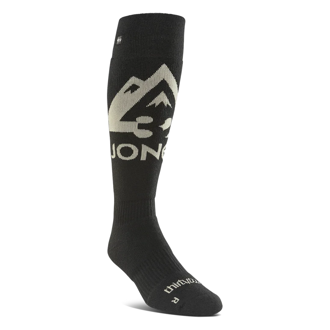 THIRTYTWO Jones Merino Snow Socks Black Men's Socks Thirtytwo