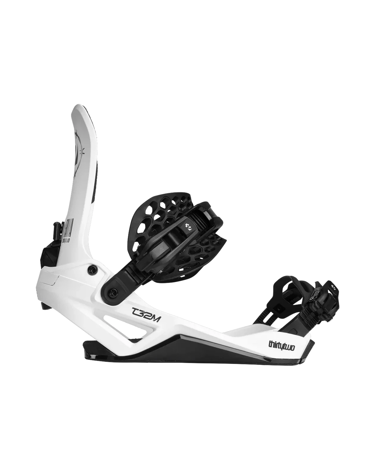 THIRTYTWO T32M FASE Snowboard Bindings Fava White 2027 Men's Snowboard Bindings Thirtytwo