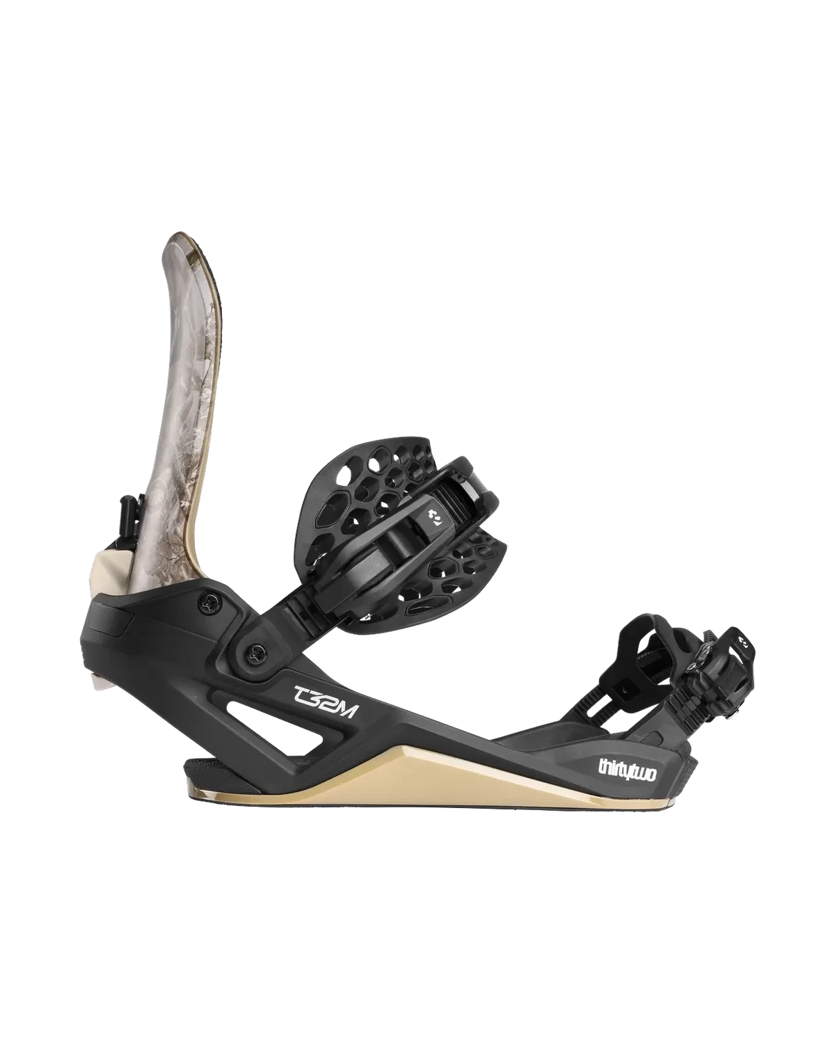 THIRTYTWO T32M FASE Snowboard Bindings Stevens Brown/Black 2027 Men's Snowboard Bindings Thirtytwo