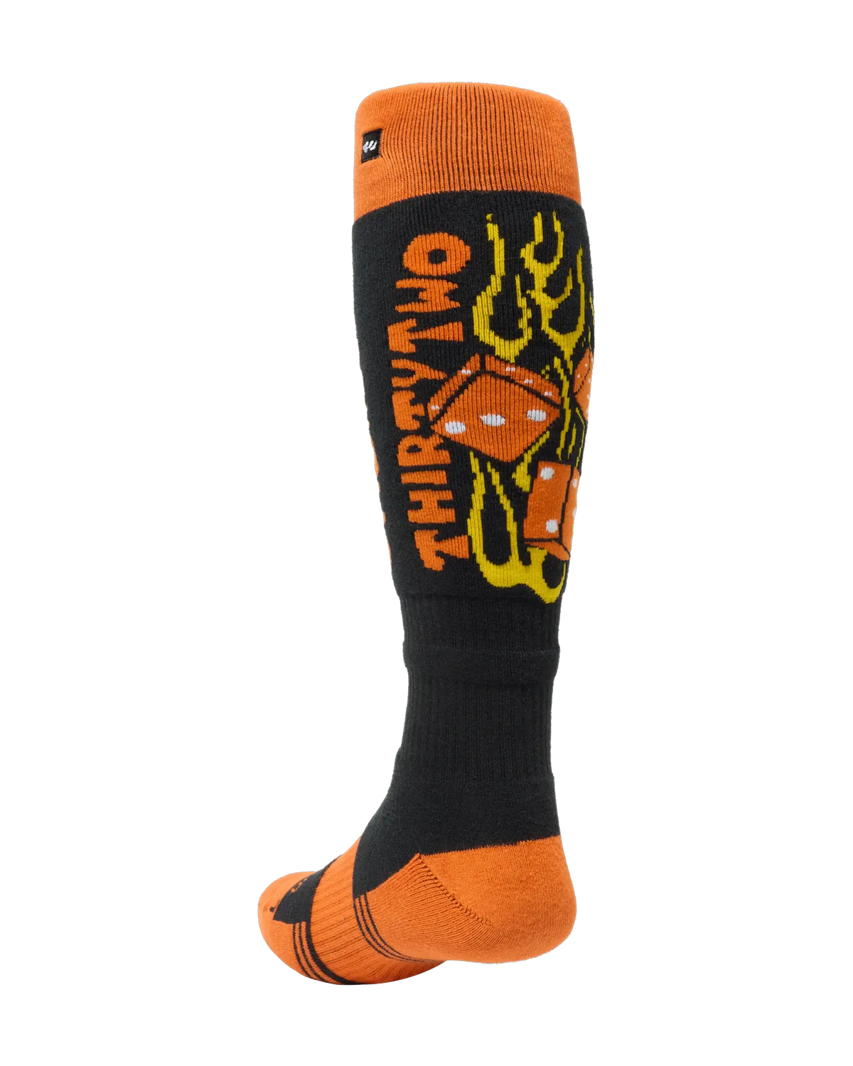 THIRTYTWO TM Coolmax Snow Socks Orange Men's Snowboard Socks Thirtytwo