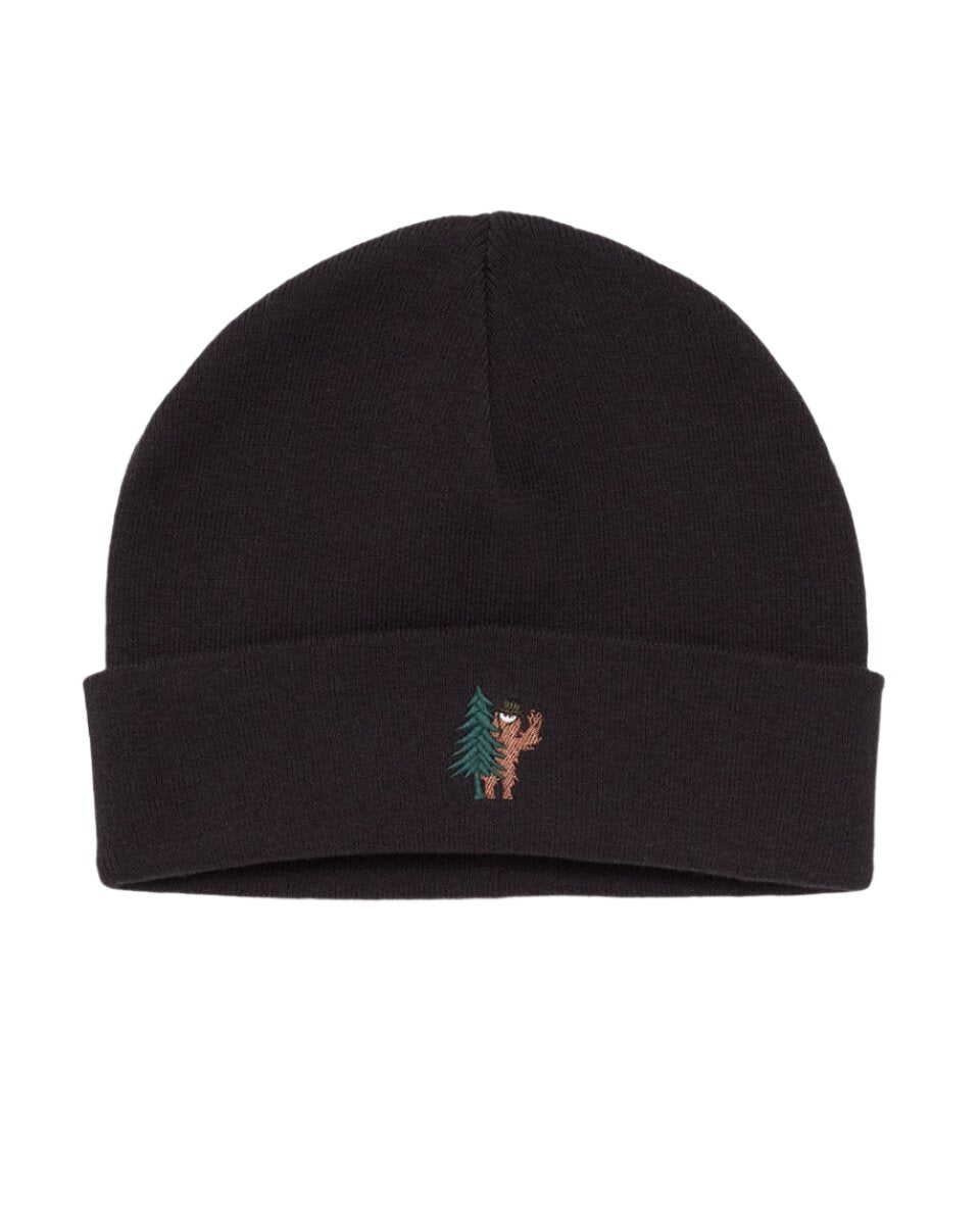 TENTREE Sasquatch Beanie Meteorite Black/Rubber Men's Beanies Tentree