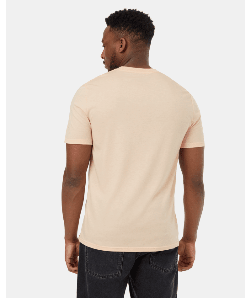 TENTREE Sasquatch T-Shirt Vivid Peach Heather/Tent Men's Short Sleeve T-Shirts Tentree