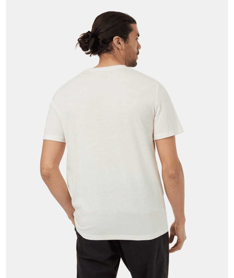 TENTREE Artist Series Oasis T-Shirt Undyed/Golden Brown Men's Short Sleeve T-Shirts Tentree
