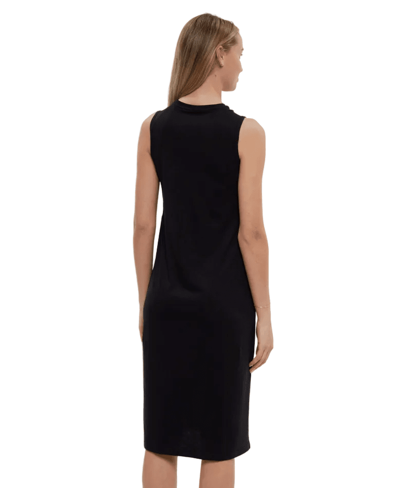 TENTREE Women's Valley Dress Meteorite Black Women's Dresses Tentree