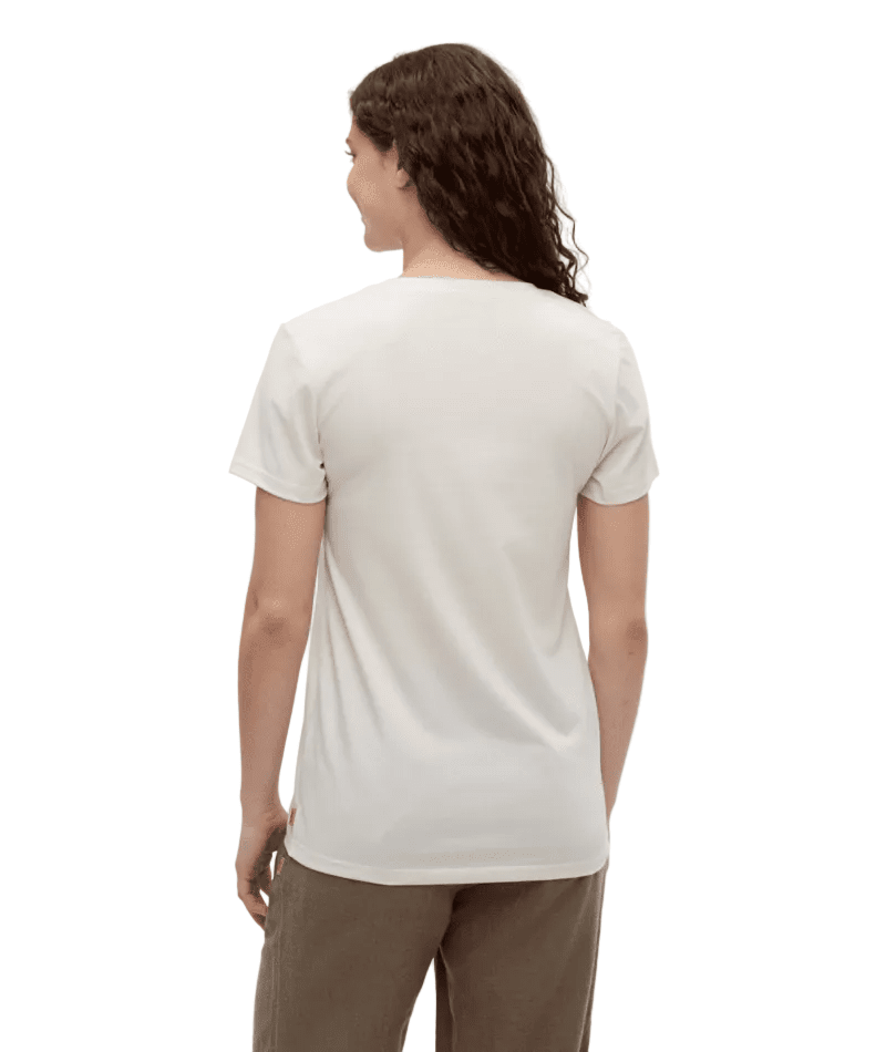 TENTREE Women's Summer Floral T-Shirt Undyed/Creek Stone Women's Short Sleeve T-Shirts Tentree