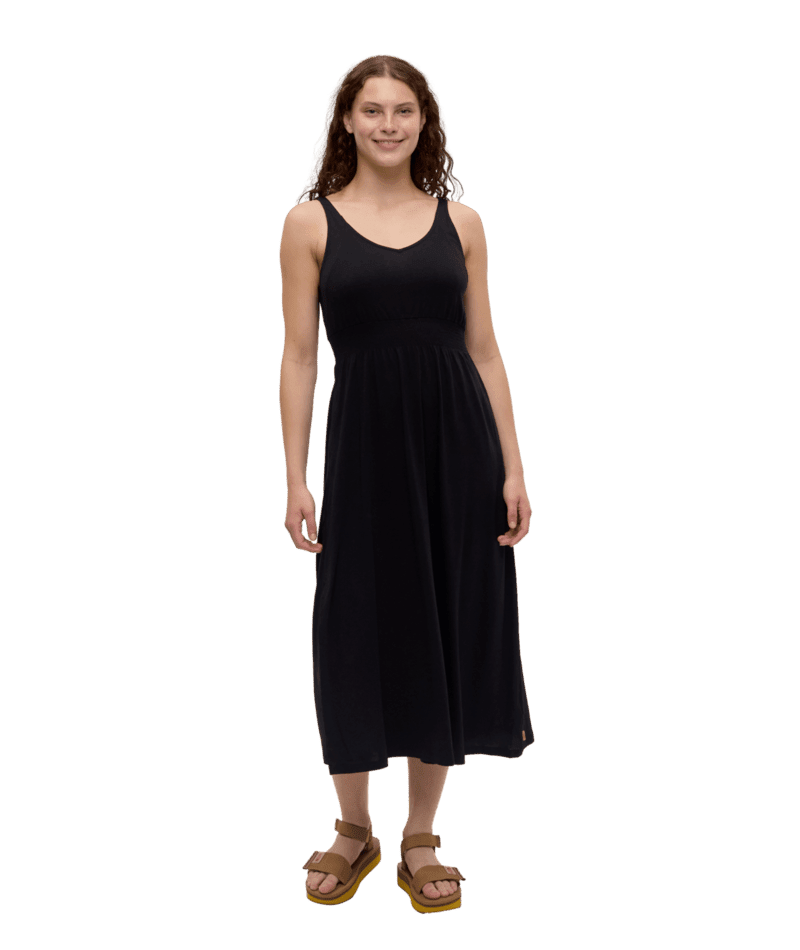 TENTREE Women's Hemlock Dress Meteorite Black Women's Dresses Tentree