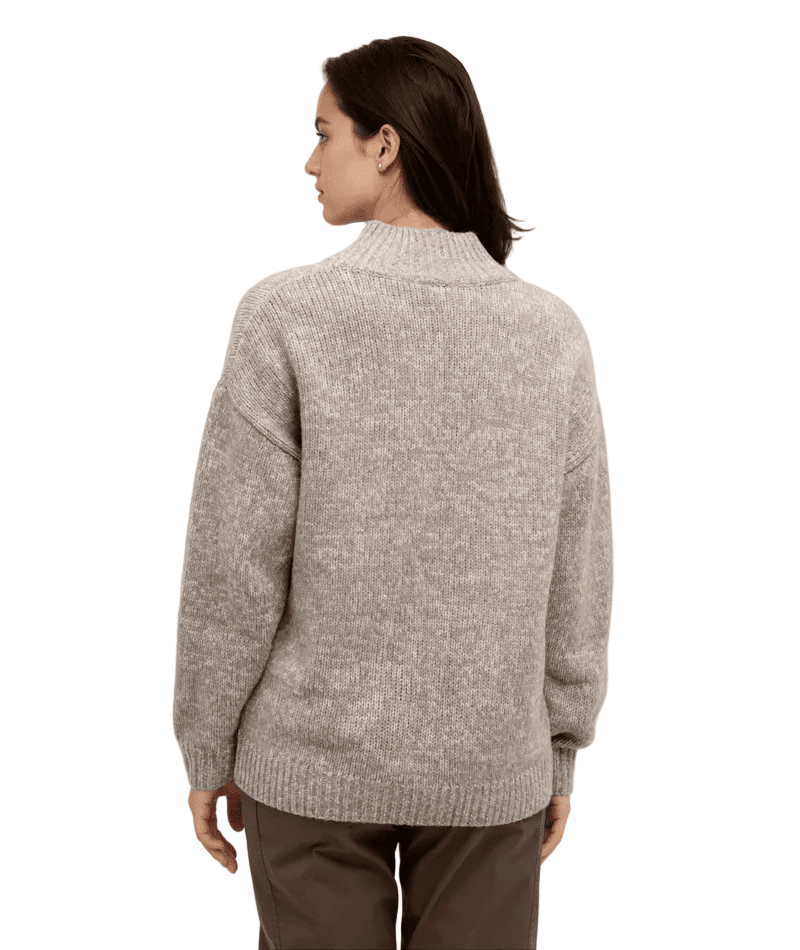 TENTREE Women's Garibaldi Cardigan Ashwood Heather Women's Sweaters Tentree