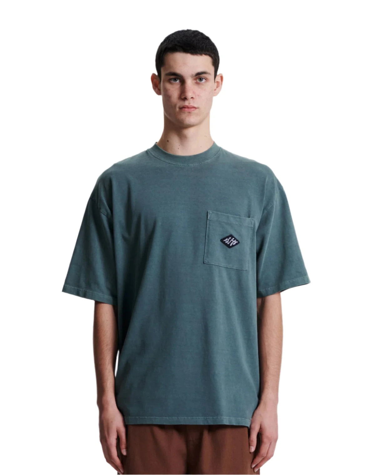 CRITICAL SLIDE Scribble Pocket T-Shirt Anchor Men's Short Sleeve T-Shirts The Critical Slide Society