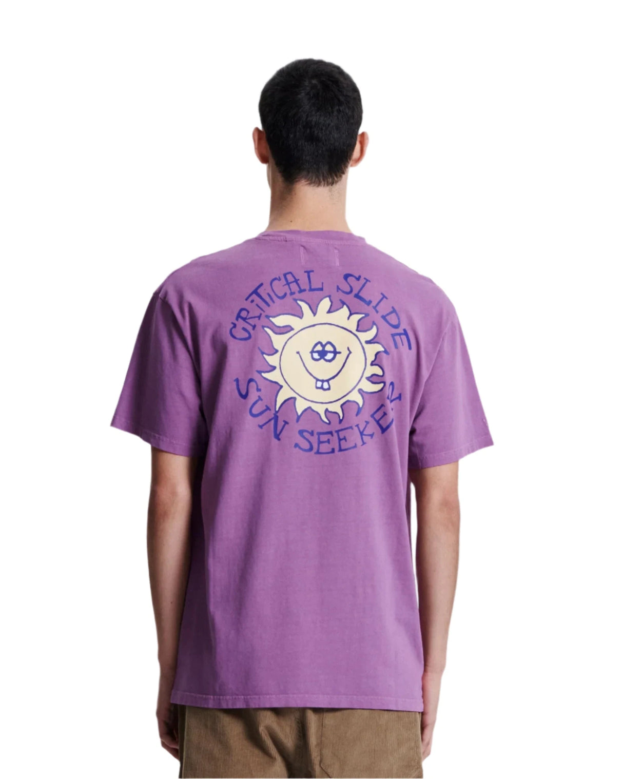 CRITICAL SLIDE Seeker T-Shirt Merlot Men's Short Sleeve T-Shirts The Critical Slide Society