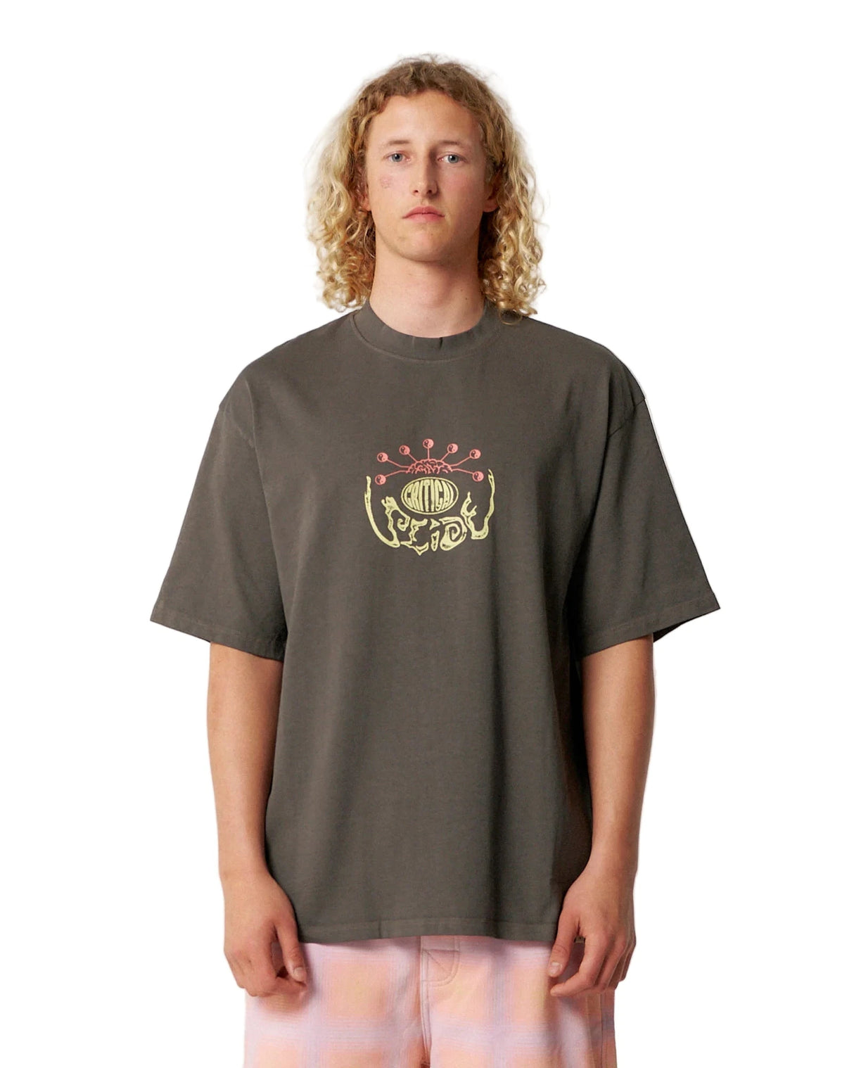 CRITICAL SLIDE Madness T-Shirt Ashphalt Men's Short Sleeve T-Shirts The Critical Slide Society