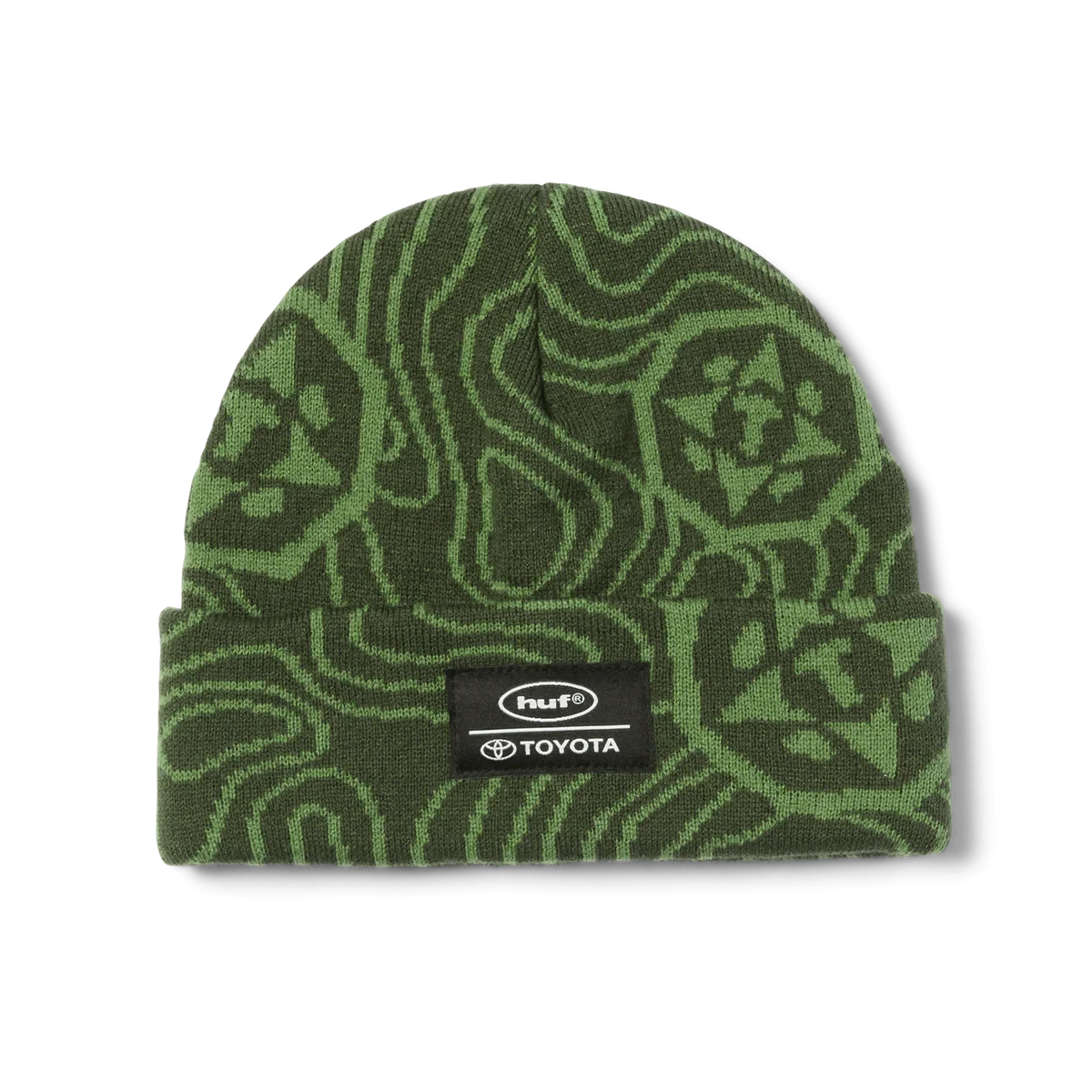 HUF x Toyota Trailhunter Topography Beanie Everest Men's Beanies Huf