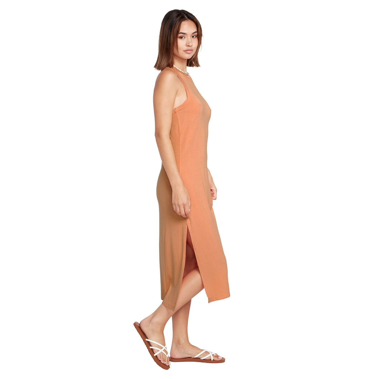 VOLCOM Women's Stonelight Dress Clay Women's Dresses Volcom