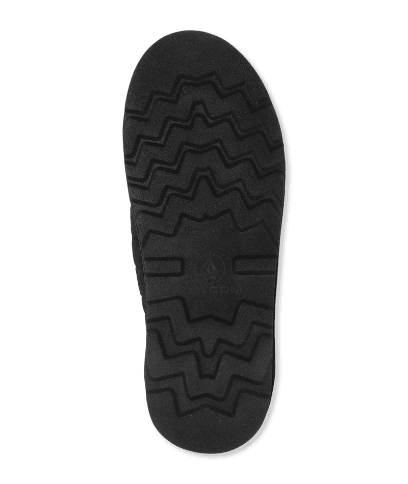 VOLCOM Recliner Slipper Black White Men's Skate Shoes Volcom