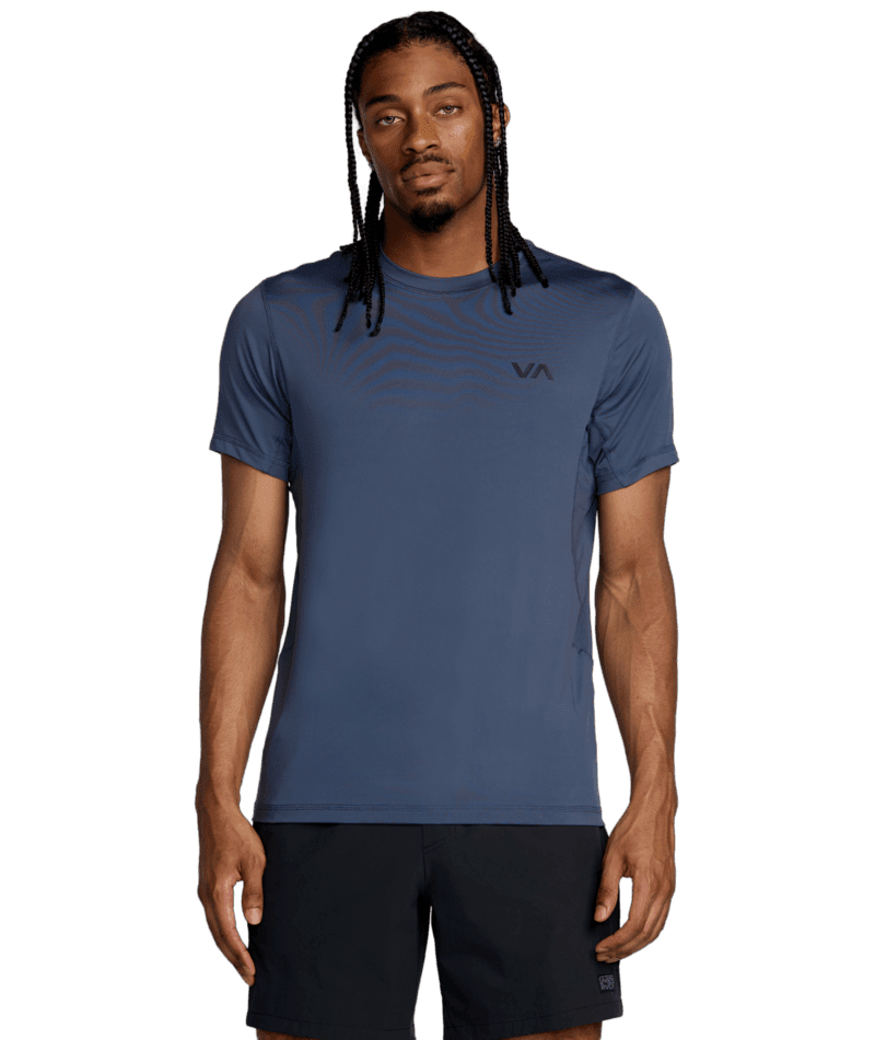 RVCA Sport Vent Performance T-Shirt Ink Men's Short Sleeve T-Shirts RVCA