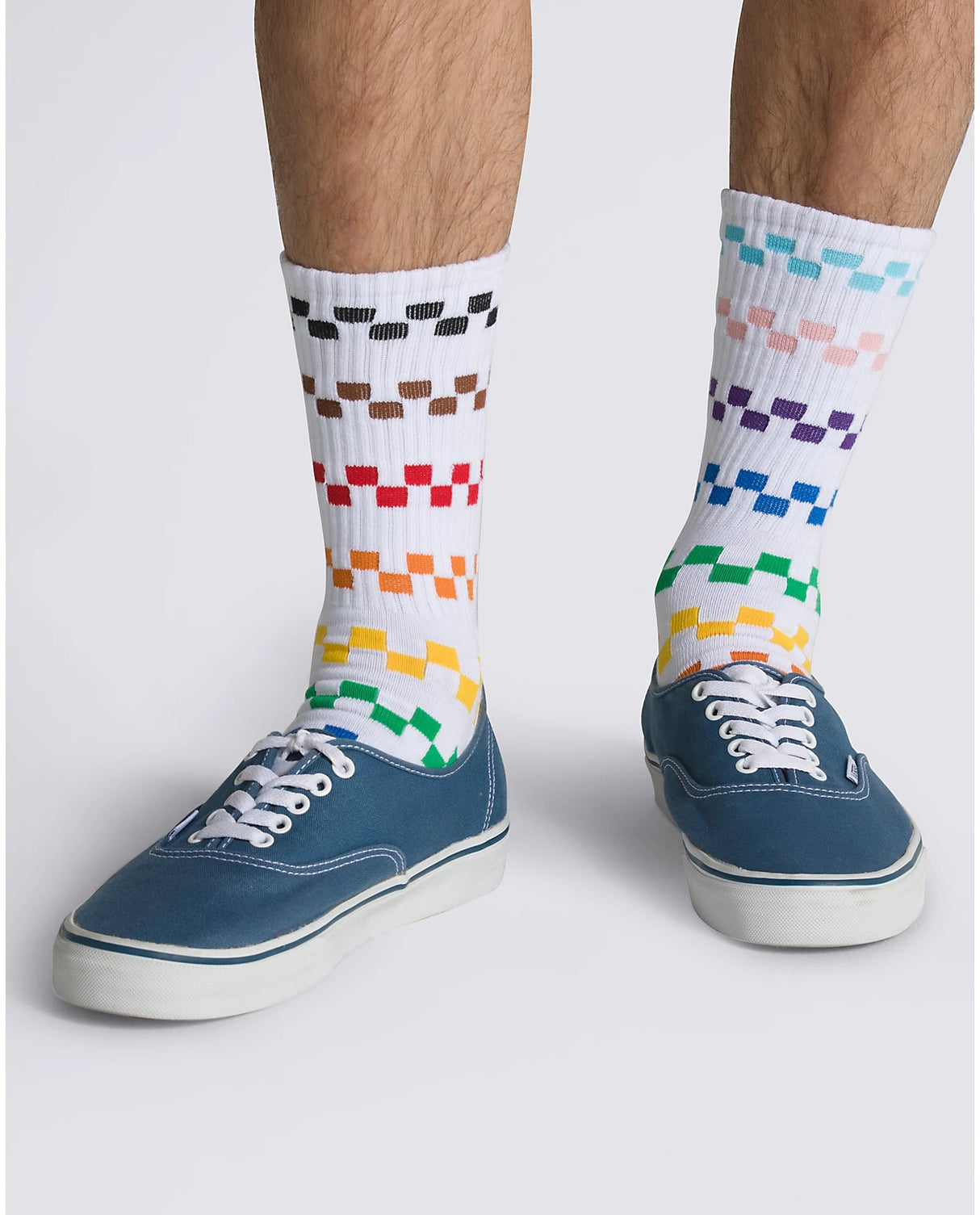 VANS Pride Crew Sock White Men's Socks Vans