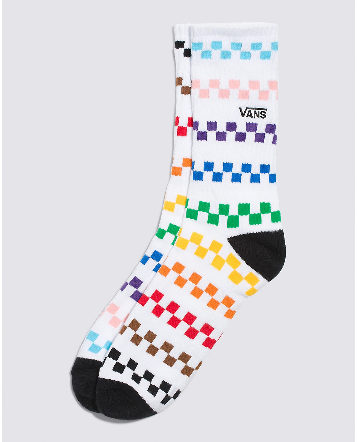VANS Pride Crew Sock White Men's Socks Vans