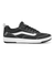 VANS Zahba Leather Shoe Black/White Men's Skate Shoes Vans 