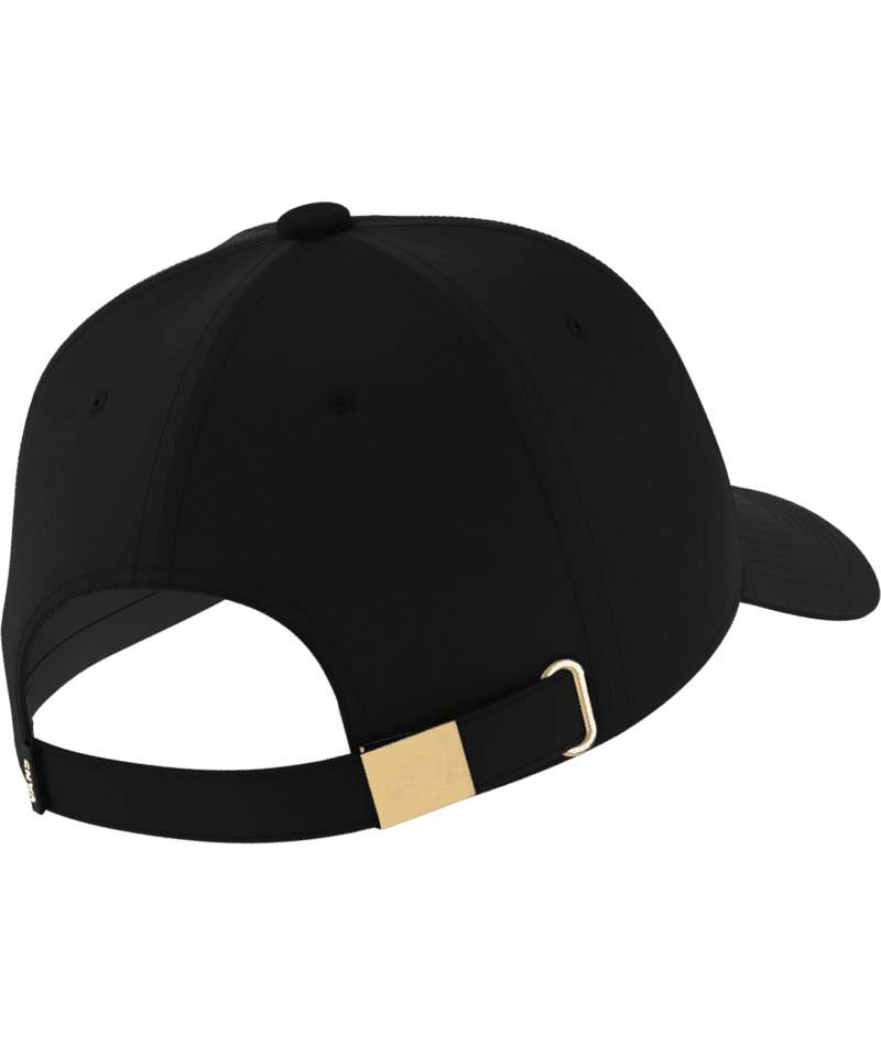 VANS Dusker Curved Bill Jockey Strapback Hat Black Men's Hats Vans