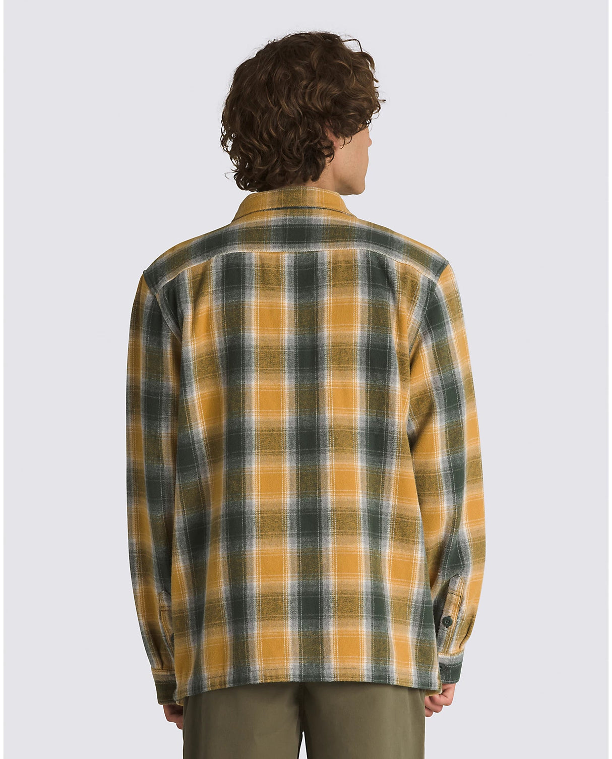 VANS Pemberton Long Sleeve Shacket Deep Forest/Wood Thrush Men's Street Jackets Vans