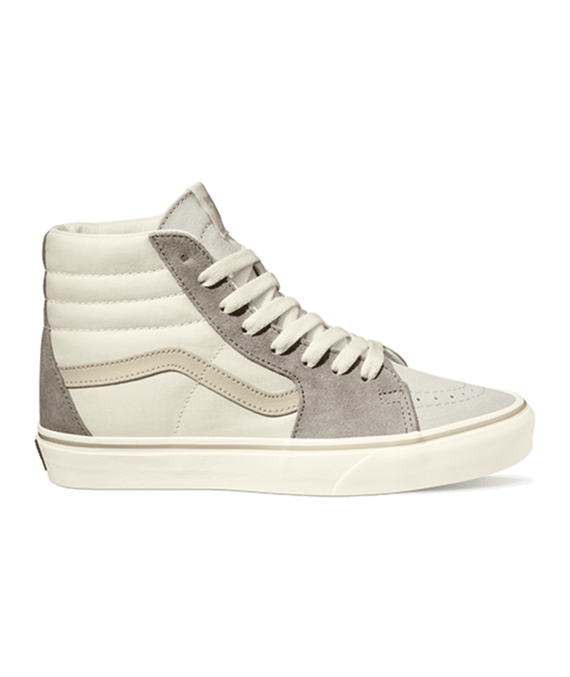 VANS Women's Sk8-Hi Shoes Multi Block Grey Women's Skate Shoes Vans