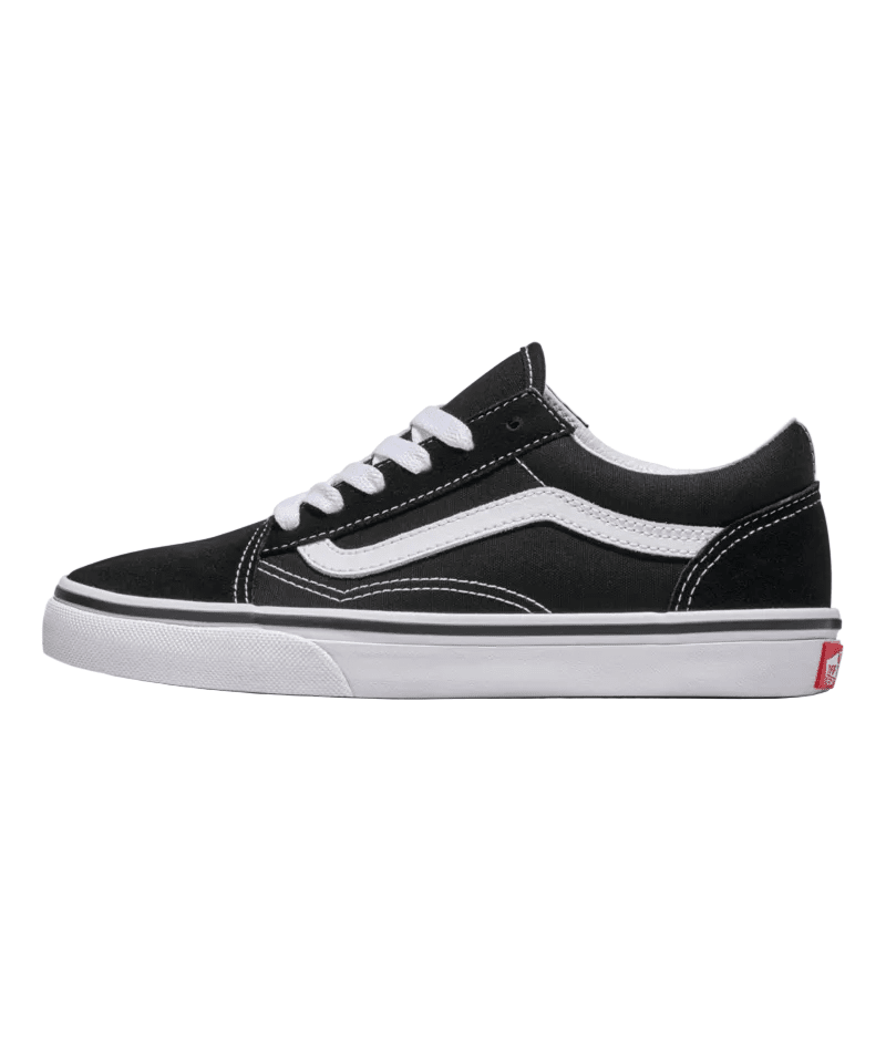 VANS Big Kids Old Skool Shoes Black/White Youth and Toddler Skate Shoes Vans