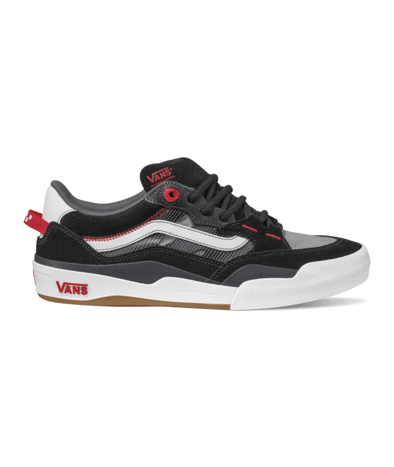 VANS Skate 2 Wayvee Shoe Black/White/Red Men's Skate Shoes vans