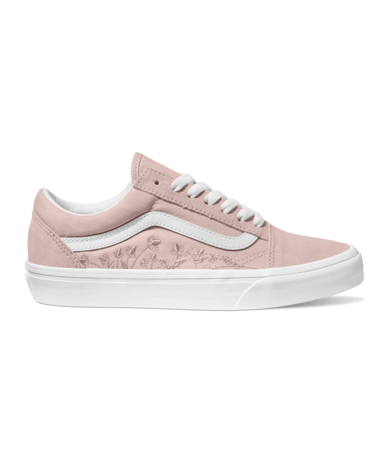 VANS Women's Old Skool Shoe Ditsy Bloom Sepia Women's Skate Shoes vans