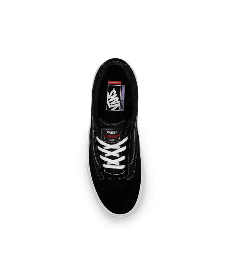 VANS Skate Curren Caples Shoes Gum Black/White Men's Skate Shoes Vans