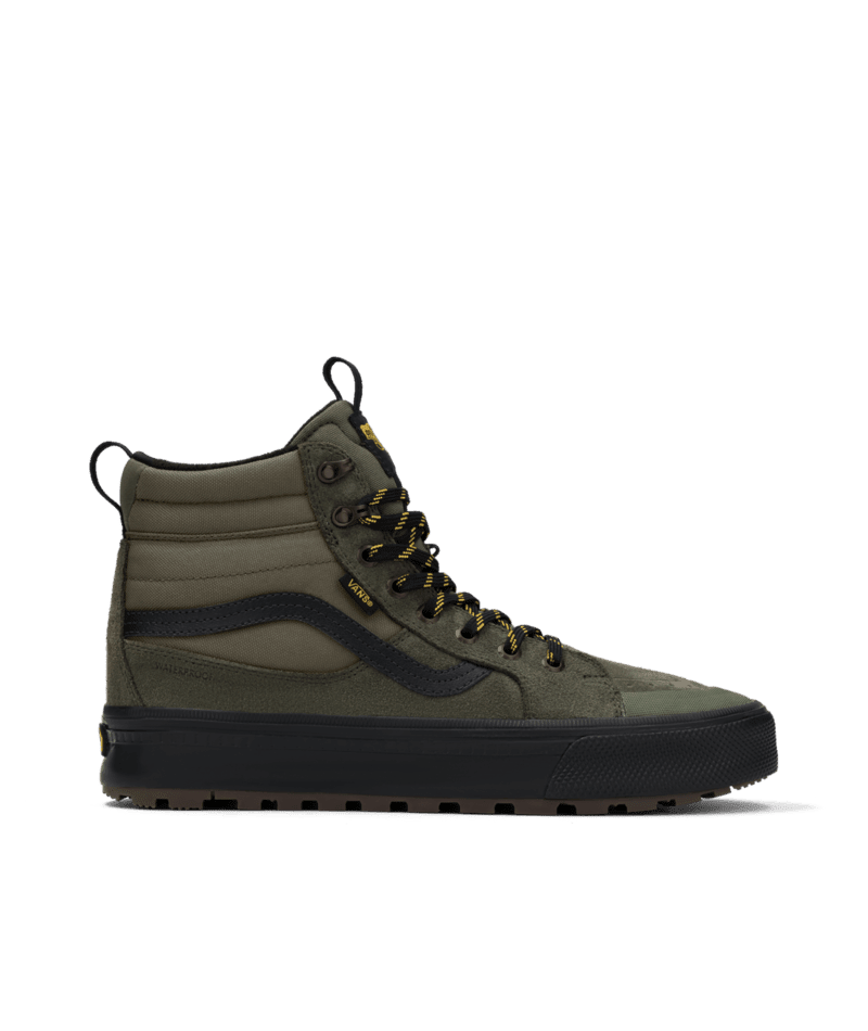 VANS MTE Sk8-Hi Waterproof Insulated Shoes Green/Black Men's Winter Boots Vans