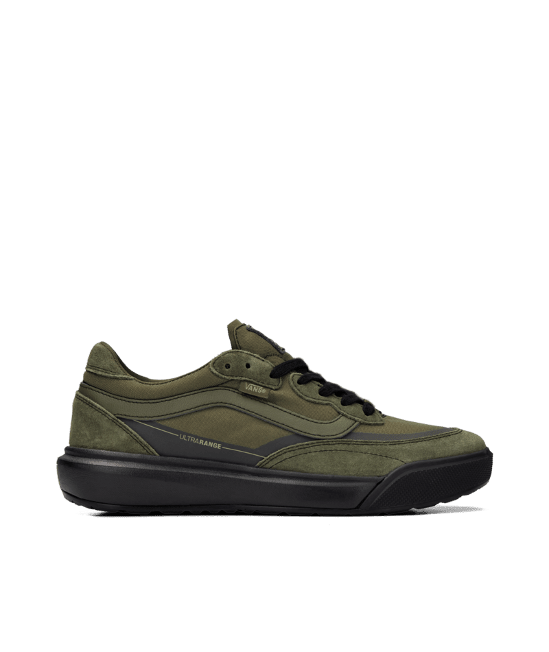 VANS Ultrarange 2.0 Shoes Mossy Olive/Black Men's Skate Shoes Vans
