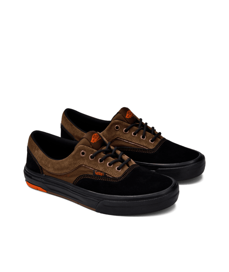 VANS Era Wafflecup Shoes Black/Brown Men's Skate Shoes Vans