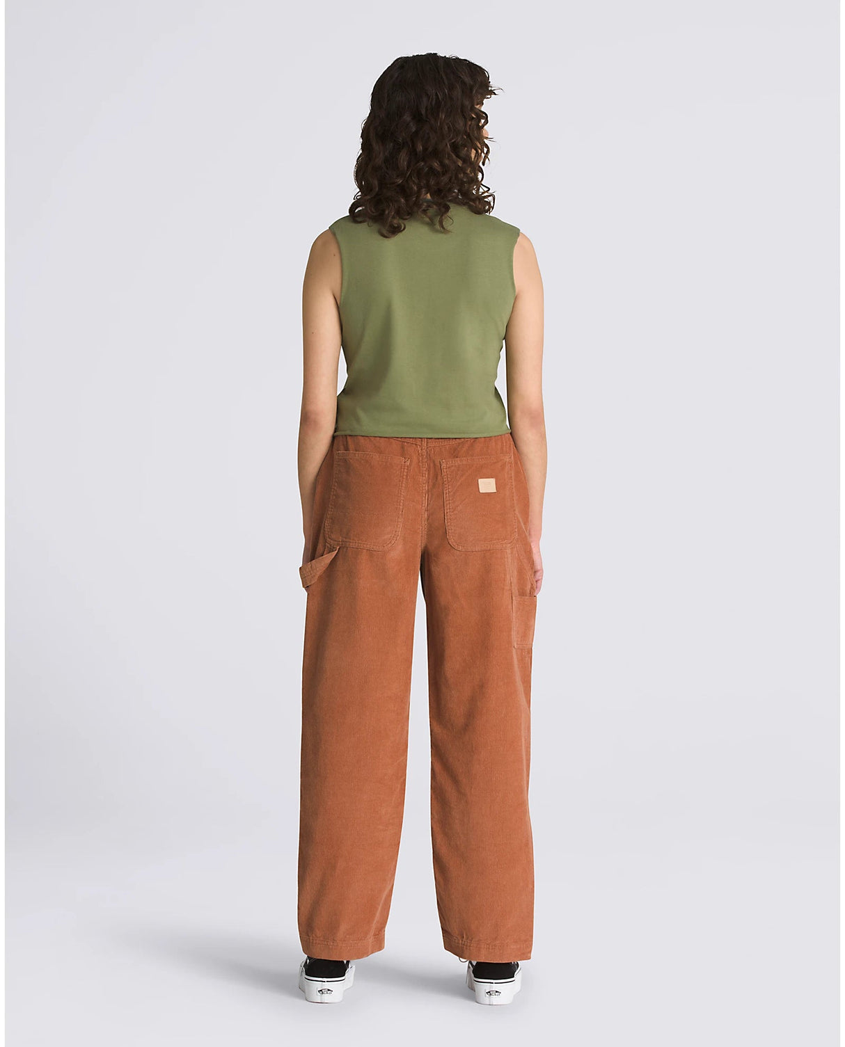 VANS Women's High Road Ground Work Corduroy Pants Mocha Bisque Women's Pants Vans