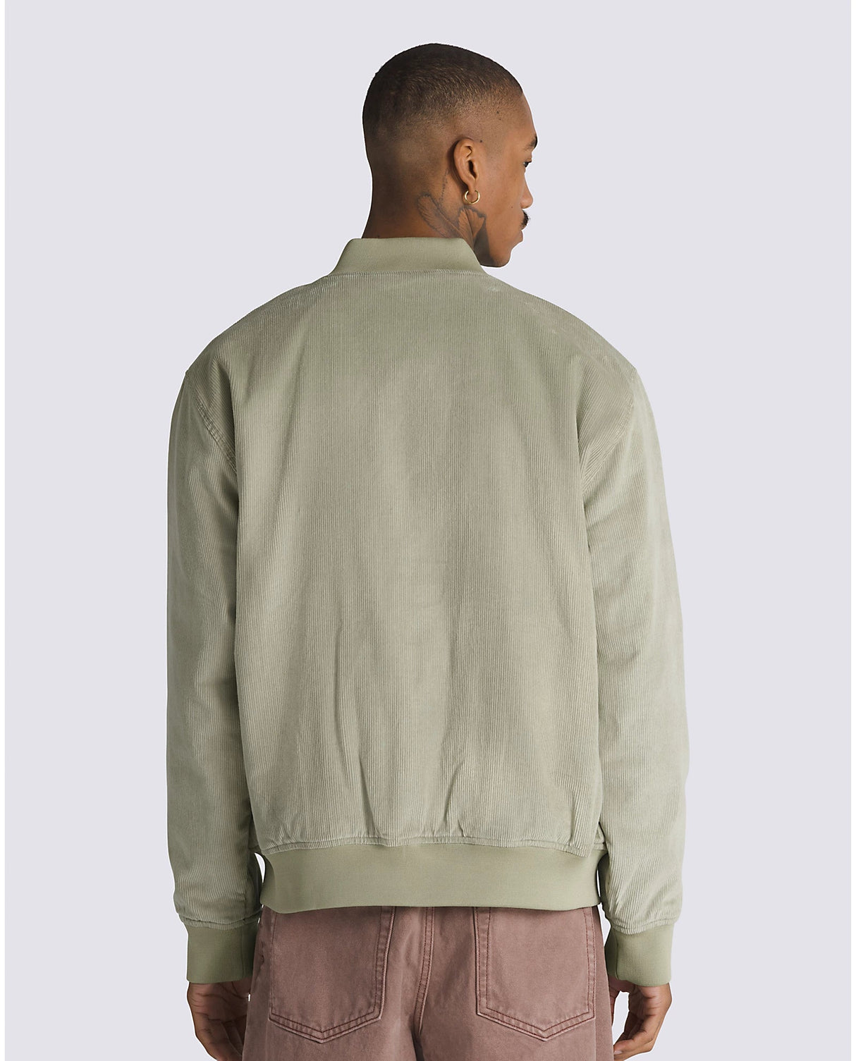 VANS Skate Corduroy Bomber Jacket Elm Men's Street Jackets vans