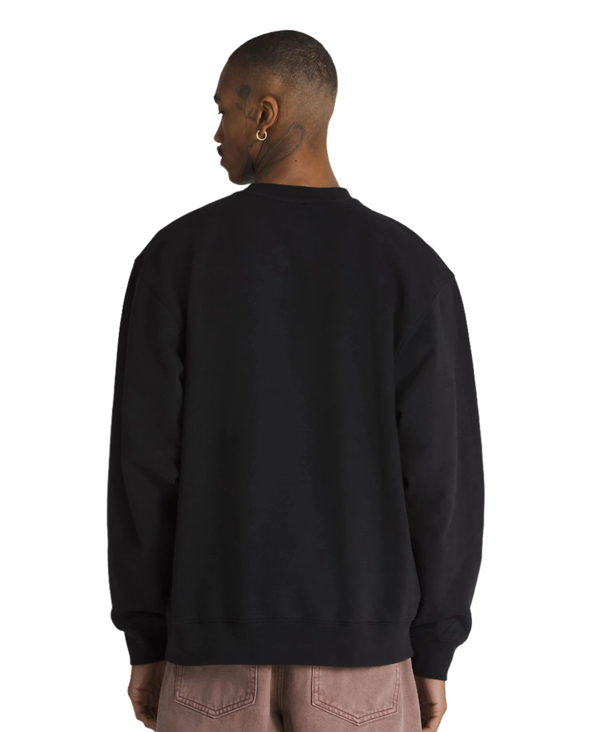 VANS Skate Hold Hands Crewneck Sweater Black Men's Crewnecks Vans