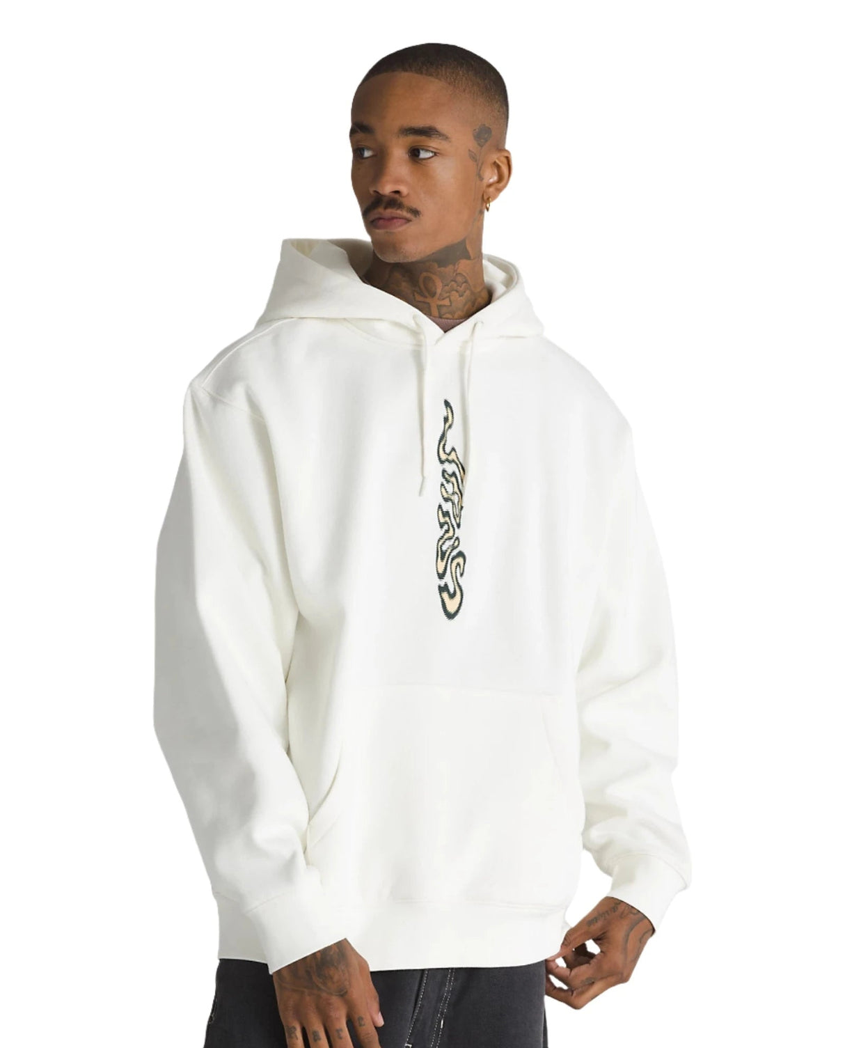VANS Skate Blurb Hoodie Fleece Marshmallow Men's Pullover Hoodies Vans
