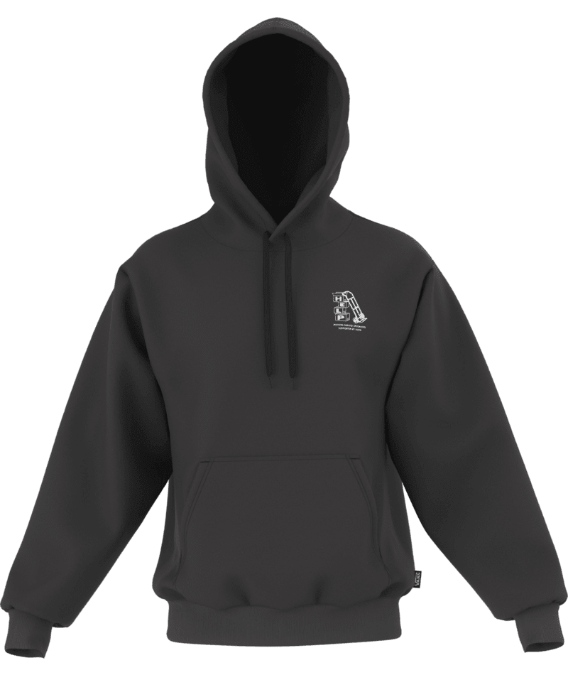 VANS Moving Co. Pullover Hoodie Black Men's Pullover Hoodies Vans