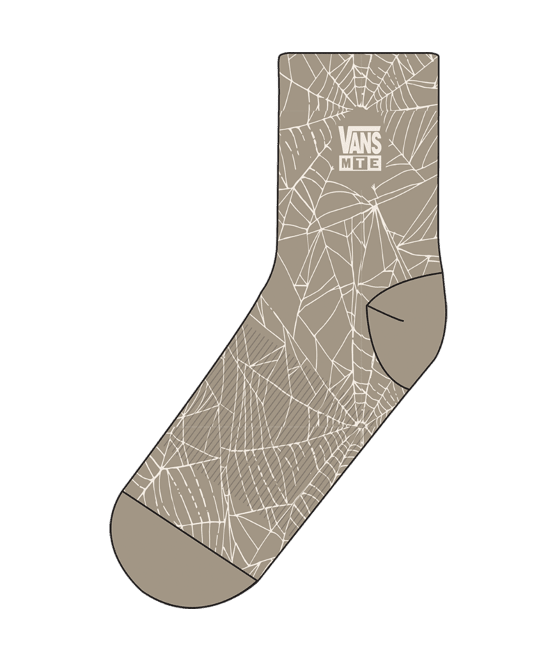 VANS MTE Labyrinth Half Crew Socks Warm Taupe Men's Socks Vans