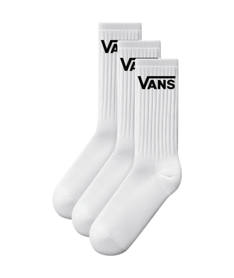 VANS Classic Crew Socks White Men's Socks Vans